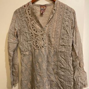 Johnny Was Lavender Blouse- S/M